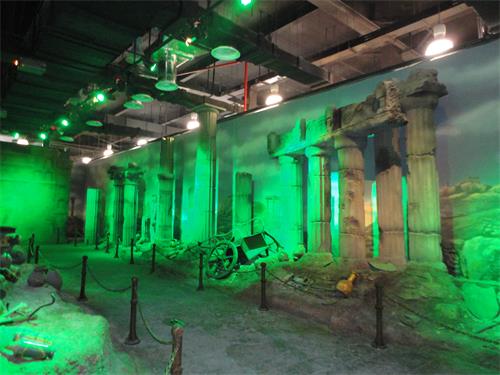 古羅馬廢墟場(chǎng)景復原