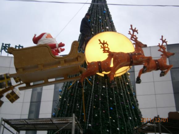 圣誕雕塑 圣誕雕塑