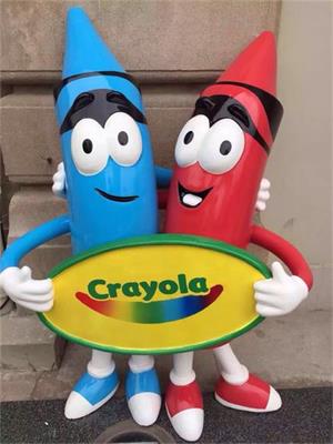 繪兒樂(lè )蠟筆卡通雕塑